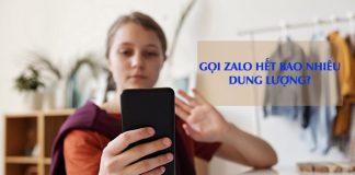 Gọi zalo tốn hết bao nhiêu dung lượng mạng Mobifone