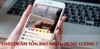 Livestream tốn bao nhiêu dung lượng mạng Mobifone?