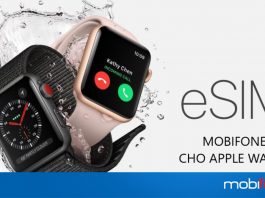 eSim Mobifone cho Apple Watch