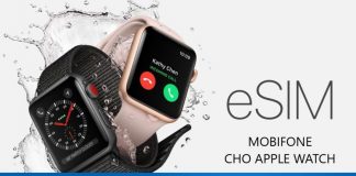 eSim Mobifone cho Apple Watch